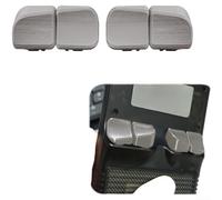 HEIBTENY R36S Compatible Gaming Shoulder Buttons Upgrade Featuring Silent Microswitch Technology And Anti-Slip Grip, For Precision Gameplay(Gray)