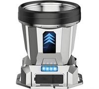 HEIBTENY Rechargeable LED Headlamp 2400MAh USB Charging Super Bright Adjustable Headband Outdoor Camping Hiking Night Fishing Cycling Search Rescue Lantern Light(A)