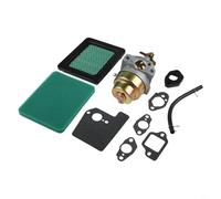 HEIBTENY Replacement Carburetor Kit with Pre-Filter, Air Filter, Cover and Fuel Pipe for Honda HRB476C QXE/HXE, HRB536C HXE, HRX426 QX/SXLawn Mower Models