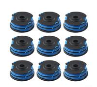 HEIBTENY Replacement Double Line Trimmer Spool 1.6 Mm × 2 × 5 M For Wolf GT840 GT850 GT F10 2013 Models For Garden Grass Cutting(9 PCS)