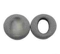 HEIBTENY Replacement Ear Pads For Sony Pulse 3D Headset Protein Leather Covers With High-Elastic Sponge Lightweight Gaming Accessories For PS5 Console Grey(B)