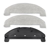 HEIBTENY Replacement Mop Bracket and Microfiber Pads Kit Compatible for Ultenic D10, for T10 Lite, Q8, and Q8max Robot Vacuum Cleaner for Seamless Installation(B)