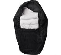 HEIBTENY Ride On Lawn Mower Seat Cover With Storage Pockets Waterproof Cotton Polyester Tractor Seat Protector For Farm Garden Vehicles Grey Yellow 15X11 Inch(gray)