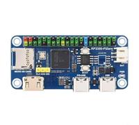 HEIBTENY RP2350-PiZero Development Board Dual-Core ARM Cortex-M33 RISC-V DVI Display for SD Card PIO-USB GPIO I2C UART for Open Source Learning C++ MicroPython 65x30mm