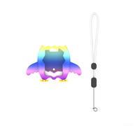 HEIBTENY Shockproof Silicone Protective Cover for Tamagotchi Paradise Pet Console, Dustproof Shell with Carrying Lanyard, Scratch Resistant and Drop Resistant Case(Colored)