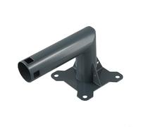 HEIBTENY Short Wall Mount Kit for Starlink V2 Rectangular Dish, Compatible with Gen 2, Heavy Duty Stainless Steel Bracket for Secure Outdoor Installation, Black, 190x110x110mm