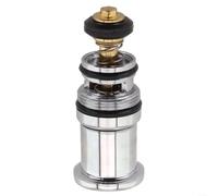 HEIBTENY Shower Switch Valve Spring-Loaded for Triple Bathtub Fixtures,Copper Chrome Plated Brass Core Water Diverter, Rust-Proof Lead-Free Easy Installation(C0011)