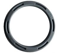 HEIBTENY Silicone Brew Head Seal Gasket Replacement for GS3 FB80 PB for MINI GB5 AV Espresso Machines, 72mm x 55mm x 7mm Coffee Machine Sealing Ring, Black, 1 Pack(1pcs)