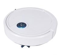 HEIBTENY Smart Robot Vacuum Cleaner, With APP Control 2000PA Suction Sweep Mop 3-in-1 90Min Runtime Slim 68Cm, For Hard Floor Pet Hair Home Cleaning White(D)