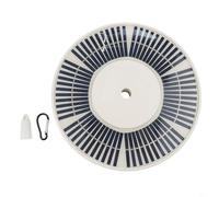 HEIBTENY Solar Flag Pole Light with 136 LEDs, IP55 Waterproof Outdoor Flagpole For for 15-25ft Poles, Auto On/Off Night Illumination, 2500mAh Battery, Fits 1/2 Inch RODs Top