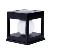 HEIBTENY Solar Powered Outdoor Post Light Waterproof Garden Fence Lamp for Wooden Posts Patio Deck Illumination Easy Install Warm White(White light)