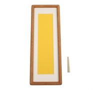 HEIBTENY Solid Wood Photo Frame 6x24 cm Visible,Opening for 10x30 cm Pictures Walnut or Natural Finish Wooden Frame for Home Decor DIY Art Wall Display Suitable (wood color)