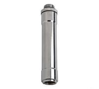 HEIBTENY Stainless Steel Sprayer Handle Nozzle With 2-Points Interface For Garden Yard Lawn Care Metal Spray Wand Replacement Part 103X14x17cm Silver