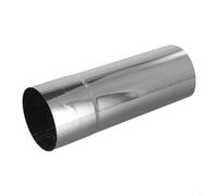 HEIBTENY Stove Pipe, Diameter 70-100 mm, Stainless Steel Chimney Pipe, Heating Flue Pipe, 200/300/500 mm Flue Pipe, Chimney Exhaust Pipe, Refurbishment for Solid Fuels Such as Wood, Sheet Steel (7 cm,