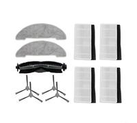 HEIBTENY Sweeper Accessory Set Main Side Brush Filter Mop Cloth Kit for Ultenic D5 Series D5S / D5S Pro / D5S Pro + Robot Vacuum Cleaner (4)