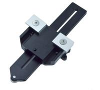 HEIBTENY Table Saw Thin Rip Jig Cutting Guide for Woodworking Compatible with 3/8 zoll x 3/4 zoll T-Slots Telescopic Range 2-5/8 zoll to 8-1/2 zoll (Black)