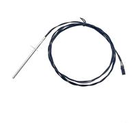 HEIBTENY Thermistor Probe for Pellet Stove, Compatible with Models 3-20-00744 P38 /P61/ P68/ PC45 PF100, Stainless Steel Temperature Sensor for Coal Furnace Parts Easy Install Blacks