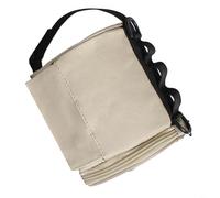 HEIBTENY Toilet Paper Holder 600D Oxford Fabric Roll Bag With Dual Opening & Carry Handle Portable Hanging Dispenser For Camping Hiking Fishing Outdoor Adventures(Khaki)