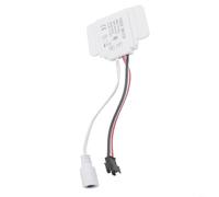 HEIBTENY Touch Sensor Switch DC 12V 5A 60W, For LED Mirror Light Smart Single Button Dimming Control, For Glass Acrylic Waterproof Touch Switch, For Hotel Bathroom(DC)