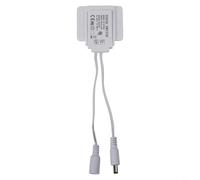 HEIBTENY Touch Sensor Switch DC 12V 5A 60W, For LED Mirror Light Smart Single Button Dimming Control, For Glass Acrylic Waterproof Touch Switch, For Hotel Bathroom(DC Wire Single Color)