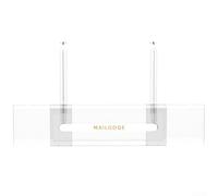 HEIBTENY Transparent Air Deflector For Split Air Conditioners 60 110cm Air Outlet Length Adjustable Airflow Direction Control For All Seasons