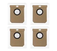 HEIBTENY Vacuum Cleaner Bags for Cecotec for Conga 2299 2499 7490 Vacuum Cleaner Parts Dust Bags 6.29 x 4.33 x 4.92 Inches White (4 Pack)