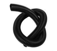 HEIBTENY Vacuum Cleaner Hose 1M Extension Tube with 35Mm Inner Diameter and 42Mm Outer Diameter Flexible Replacement Accessory for Home Cleaning Tasks Black