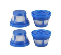 HEIBTENY Vacuum Cleaner Replacement Filters For Eufy HomeVac H11, H11 Pure, Washable Replacement Filters For Improved Air Filtration And Fine Dust Capture At Home(4 PCS)