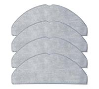 HEIBTENY Vacuum Cleaner Replacement Mopping Cloth Kit with Microfiber Pads For MiWhole M9 Lite Robot Compatible with R1 Edge and Eve for Rook(4 PACK)