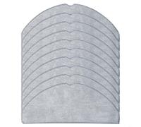 HEIBTENY Vacuum Cleaner Replacement Mopping Cloth Kit with Microfiber Pads For MiWhole M9 Lite Robot Compatible with R1 Edge and Eve for Rook(10 PACK)