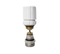 HEIBTENY Valve Insert for Underfloor Heating Circuit Distributor, Brass G1/2 x G3/4 Spreader Valve Component, ABS and Metal Fitting for Floor Heating Manifold Systems