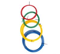 HEIBTENY Versatile PE Plastic Copper Pipe Bending Kit for Multiple Pipe Sizes 14/38/12/58, 4 m Length, for Accurate Bends Interior Air Conditioning Installations(1.2 m + pocket)