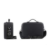 HEIBTENY Waterproof Adjustable PU+EVA Shoulder Carrying Case For DJI Lito 1, X1 And RC2, Shoulder Bag, Protective Travel Storage Bags For Drones Accessories(Black)