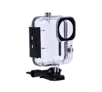 HEIBTENY Waterproof Case for DJI Osmo-Nano Camera, Tempered Glass and Stainless Steel Diving Housing, Transparent Protective Shell for Underwater Aquatic Sports
