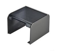 HEIBTENY Waterproof Outdoor Socket Cover, 95x70x100mm Plastic Light Switch Protection Box with 90-Degree Flip Lid, Splash-Proof Wall Plate Guard for Bathroom Balcony(transparent)