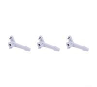 HEIBTENY White Plastic Throttle Damper Rod OEM 16610-ZE1-000(3pcs) | White high-grade plastic, thermal stability, lightweight design, direct OEM spec match, resistant
