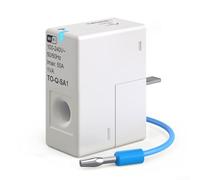 HEIBTENY WiFi For Energy Meter for, Real- Power Consumption with Inductive Sensor 1-50A, AC 100-240V Electric Usage for Home and Apartment Management,