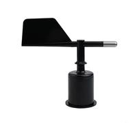 HEIBTENY Wind Anemometer Shell, ABS Wind Direction Indicator for Garden Decor, Outdoor Weather Station & Greenhouse Use, For Black Housing for Wind Navigation and