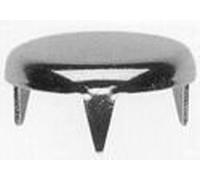 HEICO 24 Steel glides - 22mm Three prong domes of silence