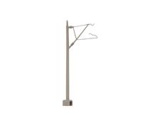 Heico HC8034 High speed line catenary masts grey colour 10-unit pack model RailwayAcessories - Power & Control
