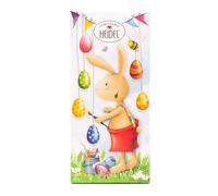 Heidel Easter Nostalgia Chocolate Greetings 100 g, Premium Milk Chocolate Bar with Decorative Packaging, Ideal as an Easter Gift