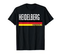 Heidelberg Germany Retro Flag Vintage Travel Souvenir T-Shirt