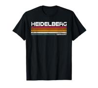 Heidelberg Retro Design Munich Grafenwöhr Baden Württemberg T-Shirt
