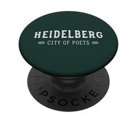 Heidelberg Romantic City Retro PopSockets Adhesive PopGrip