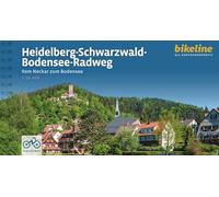 Heidelberg - Schwarzwald - Bodensee Radweg: Vom Neckar zum Bodensee, 300 km, 50.000, GPS-Tracks, LiveUpdate (Radtourenbücher)