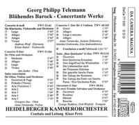 Heidelberger Kammerorchester - Georg Philipp Telemann: Blühendes Barock - Concertante Werke