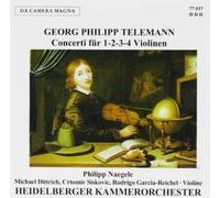 Heidelberger Kammerorchester/+ - Georg Philipp Telemann: Concertos for 1-2-3-4 Violins