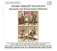 Heidelberger Kammerorchester - Georg Philipp Telemann: Various Concertos
