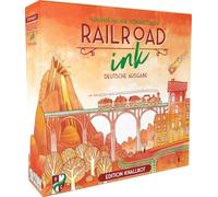 Heidelberger Spieleverlag, Horrible Guild HR013 - Railroad Ink: Edition Bright Red - Dice Game for 1-6 Players, from 8 Years - German, Red