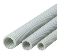 Heidemann Conduit EN25 25m Grey PVC-U Flame-Resistant Flexible Pipe